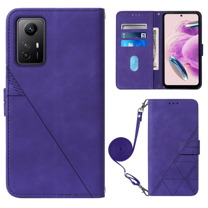 Estuche para teléfono de cuero con tapa en relieve 3D Crossbody, For Xiaomi Redmi Note 12S 4G Global, For Xiaomi Poco F5 5G/Redmi Note 12 Turbo, For Xiaomi Poco F5 Pro 5G/Redmi K60