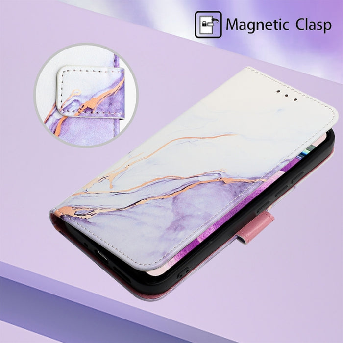 PT003 Estuche para teléfono de cuero con tapa y patrón de mármol, For Xiaomi Redmi Note 12S 4G Global, For Xiaomi 13T, For Xiaomi Poco F5 5G/Redmi Note 12 Turbo, For Xiaomi Poco F5 Pro 5G/Redmi K60