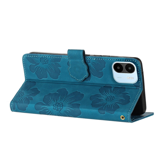 Estuche para teléfono de cuero con patrón de estampado de flores, For Xiaomi Redmi Note 10 5G, For Xiaomi Redmi Note 11 Pro 5G Global, For Xiaomi Redmi Note 11 4G Global / Note 11S, For Xiaomi Redmi Note 12 5G, For Xiaomi Redmi Note 12 Pro 5G          ...