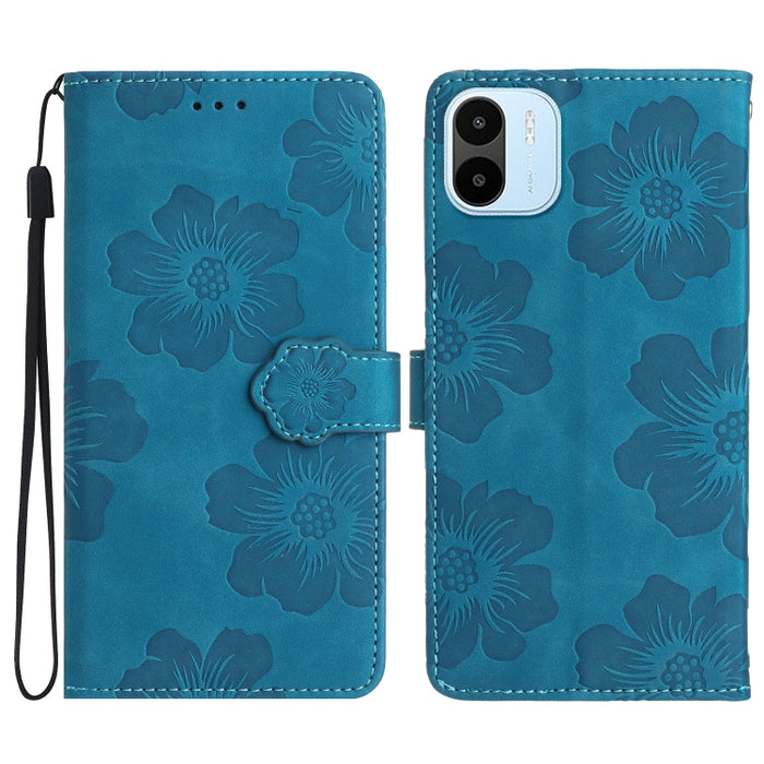 Estuche para teléfono de cuero con patrón de estampado de flores, For Xiaomi Redmi Note 10 5G, For Xiaomi Redmi Note 11 Pro 5G Global, For Xiaomi Redmi Note 11 4G Global / Note 11S, For Xiaomi Redmi Note 12 5G, For Xiaomi Redmi Note 12 Pro 5G          ...