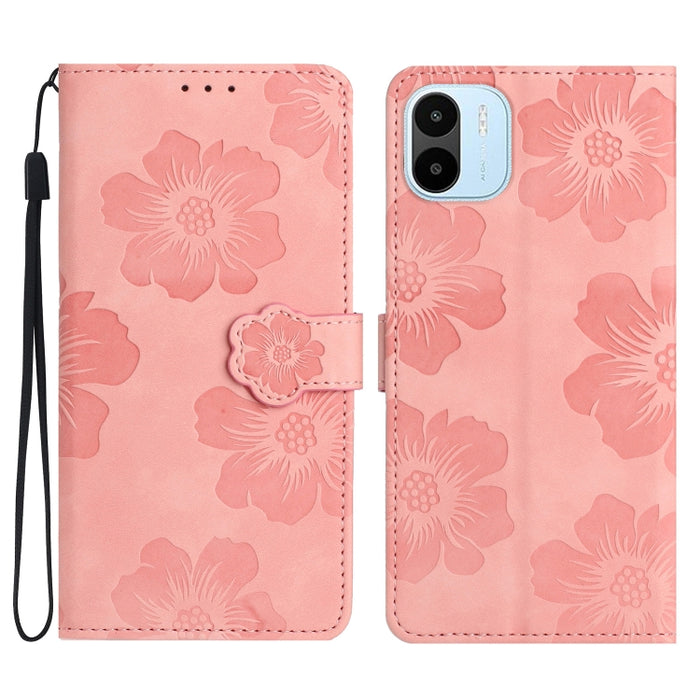 Estuche para teléfono de cuero con patrón de estampado de flores, For Xiaomi Redmi Note 10 5G, For Xiaomi Redmi Note 11 Pro 5G Global, For Xiaomi Redmi Note 11 4G Global / Note 11S, For Xiaomi Redmi Note 12 5G, For Xiaomi Redmi Note 12 Pro 5G          ...