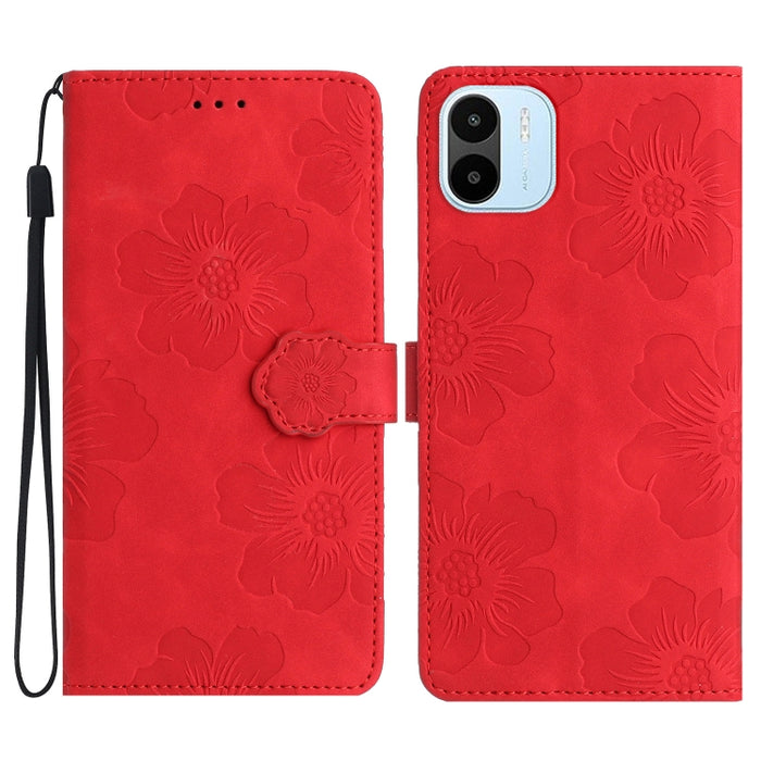 Estuche para teléfono de cuero con patrón de estampado de flores, For Xiaomi Redmi Note 10 5G, For Xiaomi Redmi Note 11 Pro 5G Global, For Xiaomi Redmi Note 11 4G Global / Note 11S, For Xiaomi Redmi Note 12 5G, For Xiaomi Redmi Note 12 Pro 5G          ...