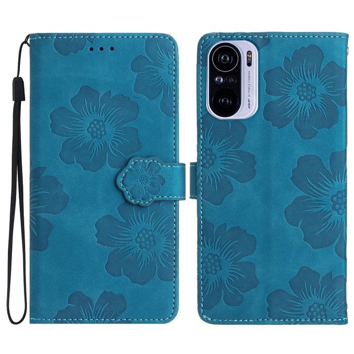 Estuche para teléfono de cuero con patrón de estampado de flores, For Xiaomi Redmi Note 10 5G, For Xiaomi Redmi Note 11 Pro 5G Global, For Xiaomi Redmi Note 11 4G Global / Note 11S, For Xiaomi Redmi Note 12 5G, For Xiaomi Redmi Note 12 Pro 5G          ...
