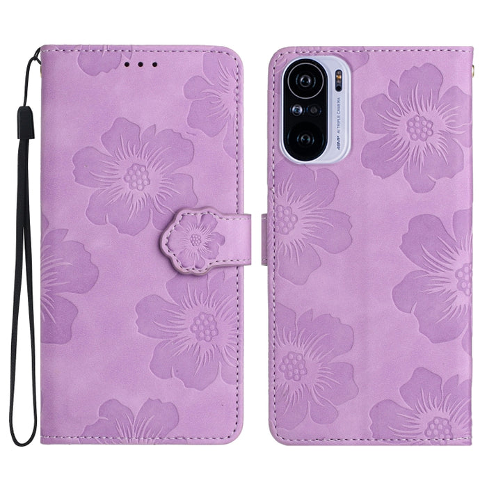 Estuche para teléfono de cuero con patrón de estampado de flores, For Xiaomi Redmi Note 10 5G, For Xiaomi Redmi Note 11 Pro 5G Global, For Xiaomi Redmi Note 11 4G Global / Note 11S, For Xiaomi Redmi Note 12 5G, For Xiaomi Redmi Note 12 Pro 5G          ...