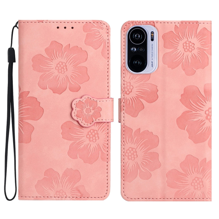 Estuche para teléfono de cuero con patrón de estampado de flores, For Xiaomi Redmi Note 10 5G, For Xiaomi Redmi Note 11 Pro 5G Global, For Xiaomi Redmi Note 11 4G Global / Note 11S, For Xiaomi Redmi Note 12 5G, For Xiaomi Redmi Note 12 Pro 5G          ...
