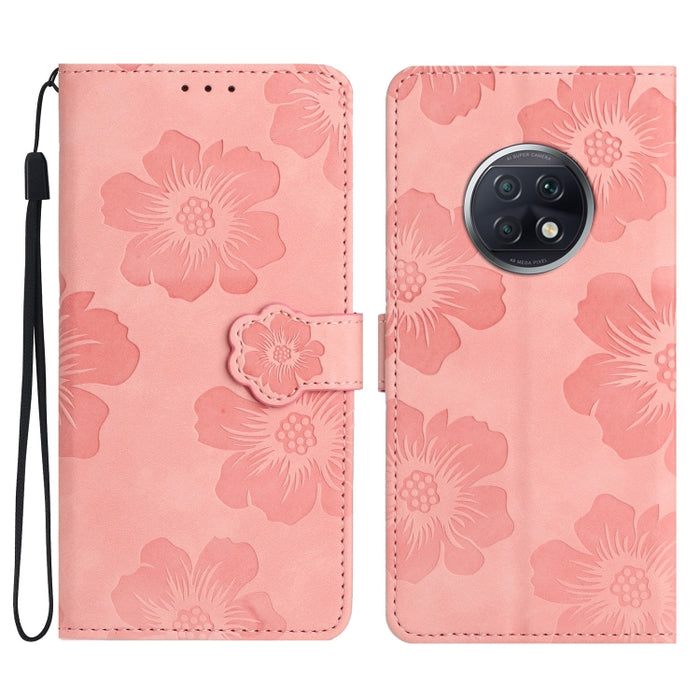 Estuche para teléfono de cuero con patrón de estampado de flores, For Xiaomi Redmi Note 10 5G, For Xiaomi Redmi Note 11 Pro 5G Global, For Xiaomi Redmi Note 11 4G Global / Note 11S, For Xiaomi Redmi Note 12 5G, For Xiaomi Redmi Note 12 Pro 5G          ...