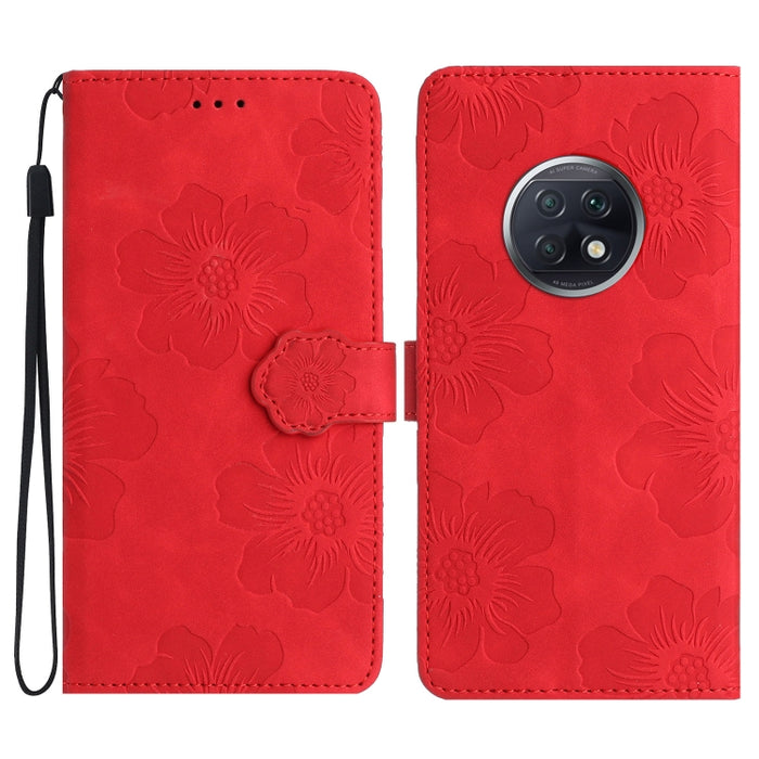 Estuche para teléfono de cuero con patrón de estampado de flores, For Xiaomi Redmi Note 10 5G, For Xiaomi Redmi Note 11 Pro 5G Global, For Xiaomi Redmi Note 11 4G Global / Note 11S, For Xiaomi Redmi Note 12 5G, For Xiaomi Redmi Note 12 Pro 5G          ...