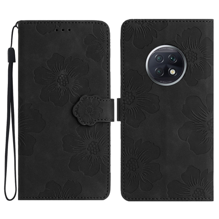 Estuche para teléfono de cuero con patrón de estampado de flores, For Xiaomi Redmi Note 10 5G, For Xiaomi Redmi Note 11 Pro 5G Global, For Xiaomi Redmi Note 11 4G Global / Note 11S, For Xiaomi Redmi Note 12 5G, For Xiaomi Redmi Note 12 Pro 5G          ...