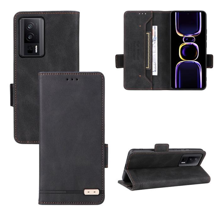 Caja de teléfono de cuero con cierre magnético, For Xiaomi Redmi Note 13 Pro 4G, For Xiaomi Redmi K70E 5G, For Xiaomi Redmi Note 13R Pro, For Xiaomi 14 Pro, For Xiaomi 14, For Xiaomi Redmi Note 13 5G, For Xiaomi Redmi Note 13 4G, For Xiaomi Redmi 13C  ...