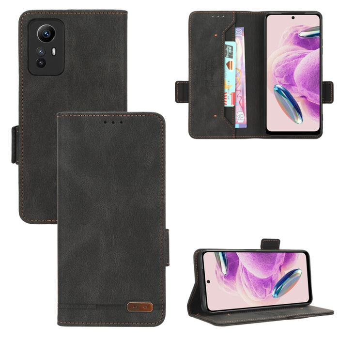Caja de teléfono de cuero con cierre magnético, For Xiaomi Redmi Note 13 Pro 4G, For Xiaomi Redmi K70E 5G, For Xiaomi Redmi Note 13R Pro, For Xiaomi 14 Pro, For Xiaomi 14, For Xiaomi Redmi Note 13 5G, For Xiaomi Redmi Note 13 4G, For Xiaomi Redmi 13C  ...