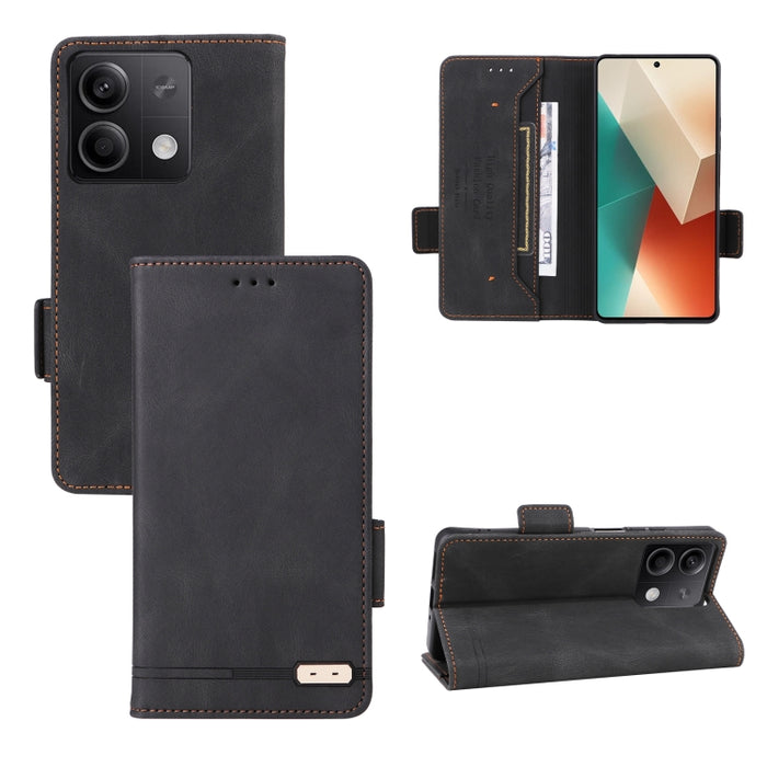 Caja de teléfono de cuero con cierre magnético, For Xiaomi Redmi Note 13 Pro 4G, For Xiaomi Redmi K70E 5G, For Xiaomi Redmi Note 13R Pro, For Xiaomi 14 Pro, For Xiaomi 14, For Xiaomi Redmi Note 13 5G, For Xiaomi Redmi Note 13 4G, For Xiaomi Redmi 13C  ...