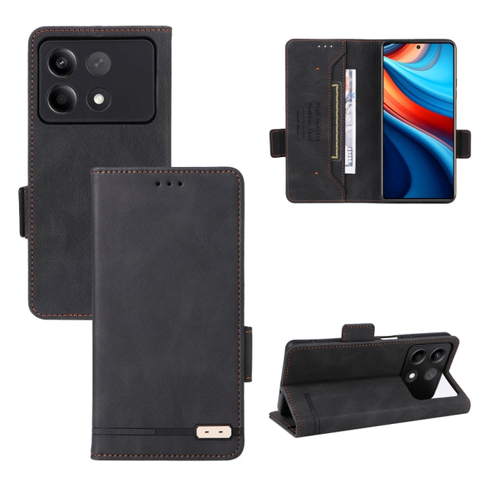 Caja de teléfono de cuero con cierre magnético, For Xiaomi Redmi Note 13 Pro 4G, For Xiaomi Redmi K70E 5G, For Xiaomi Redmi Note 13R Pro, For Xiaomi 14 Pro, For Xiaomi 14, For Xiaomi Redmi Note 13 5G, For Xiaomi Redmi Note 13 4G, For Xiaomi Redmi 13C  ...