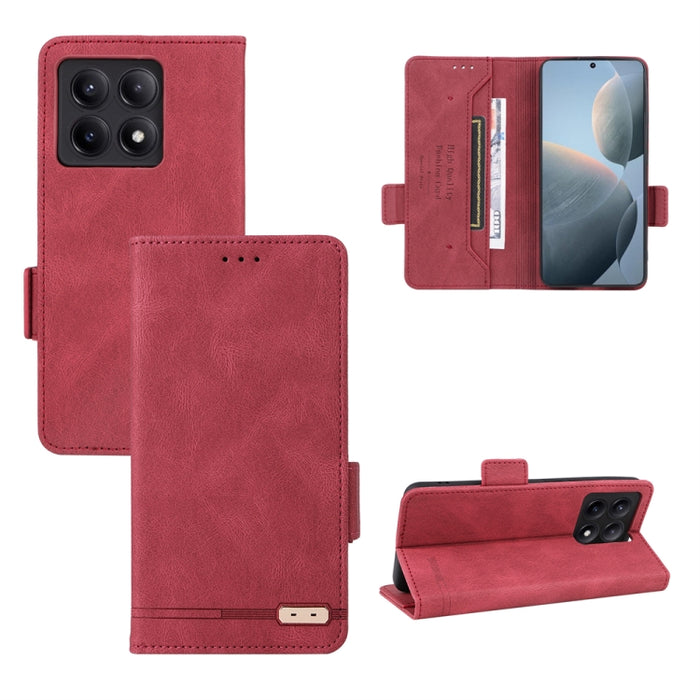 Caja de teléfono de cuero con cierre magnético, For Xiaomi Redmi Note 13 Pro 4G, For Xiaomi Redmi K70E 5G, For Xiaomi Redmi Note 13R Pro, For Xiaomi 14 Pro, For Xiaomi 14, For Xiaomi Redmi Note 13 5G, For Xiaomi Redmi Note 13 4G, For Xiaomi Redmi 13C  ...