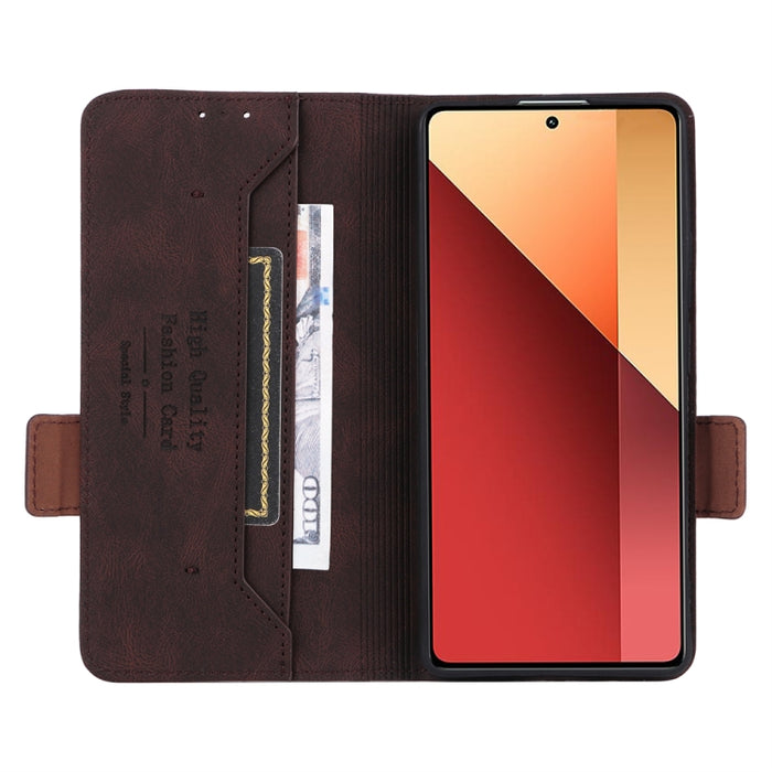 Caja de teléfono de cuero con cierre magnético, For Xiaomi Redmi Note 13 Pro 4G, For Xiaomi Redmi K70E 5G, For Xiaomi Redmi Note 13R Pro, For Xiaomi 14 Pro, For Xiaomi 14, For Xiaomi Redmi Note 13 5G, For Xiaomi Redmi Note 13 4G, For Xiaomi Redmi 13C  ...