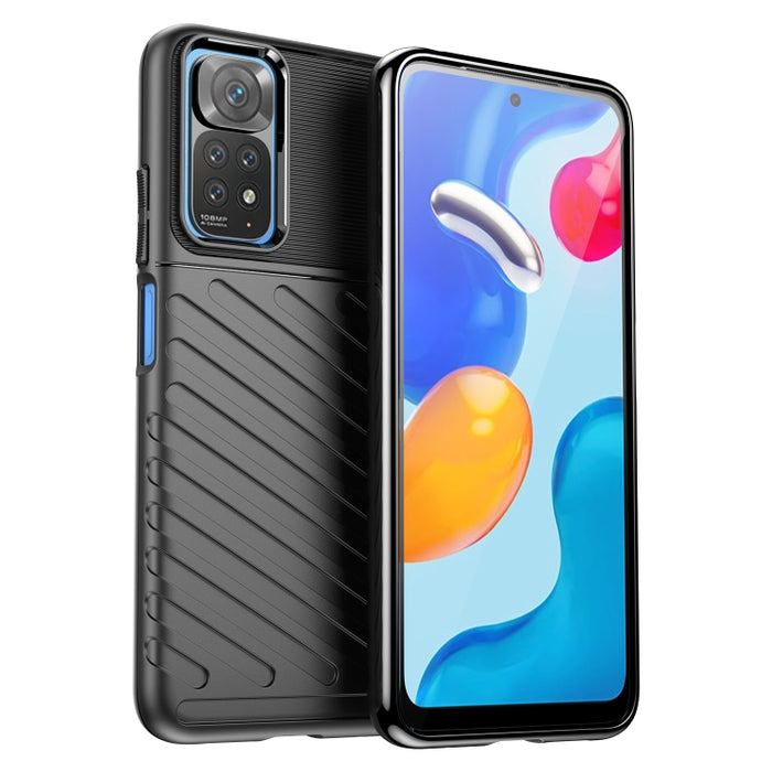 Estuche protector de teléfono suave TPU a prueba de golpes Thunderbolt, For Xiaomi Poco M6 Pro, For Xiaomi Redmi 12 5G, For Xiaomi Redmi 12R, For Xiaomi Redmi 12, For Xiaomi Redmi Note 12R Pro, For Xiaomi Poco X5, For Xiaomi Redmi Note 12S             ...
