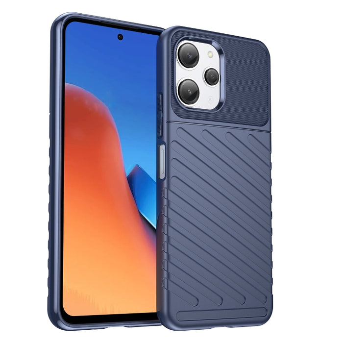 Estuche protector de teléfono suave TPU a prueba de golpes Thunderbolt, For Xiaomi Poco M6 Pro, For Xiaomi Redmi 12 5G, For Xiaomi Redmi 12R, For Xiaomi Redmi 12, For Xiaomi Redmi Note 12R Pro, For Xiaomi Poco X5, For Xiaomi Redmi Note 12S             ...