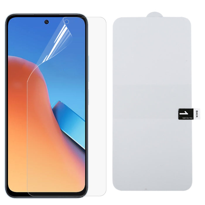 Protector de pantalla completa Película de hidrogel a prueba de explosiones, For Xiaomi Redmi 12 / 12R / 12 5G / Note 12R / Poco M6 Pro, For Xiaomi 13T Pro, For Xiaomi Redmi Note 12T Pro, For Xiaomi 13T
