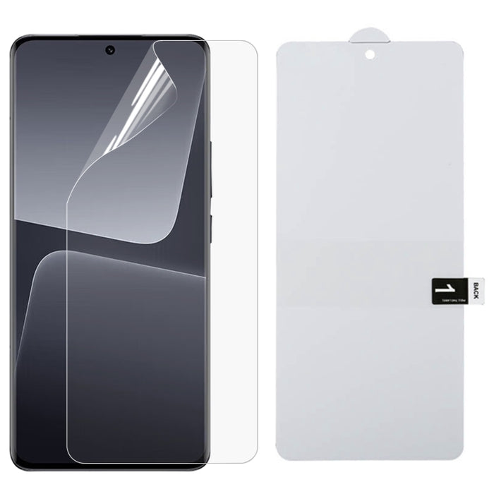 Protector de pantalla completa Película de hidrogel a prueba de explosiones, For Xiaomi Redmi 12 / 12R / 12 5G / Note 12R / Poco M6 Pro, For Xiaomi 13T Pro, For Xiaomi Redmi Note 12T Pro, For Xiaomi 13T