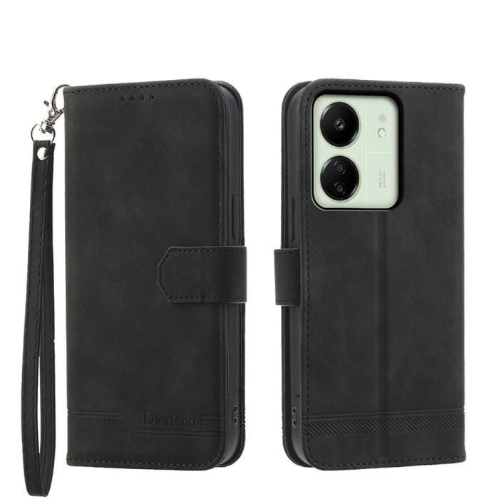 Dierfeng Dream Line TPU + Funda de cuero PU para teléfono, For Xiaomi Redmi A3, For Xiaomi Redmi Note 13 Pro 4G, For Xiaomi Redmi Note13 4G, For Xiaomi 14 Ultra, For Xiaomi 14 Pro, For Xiaomi 14, For Xiaomi Redmi Note 13 5G, For Xiaomi Redmi 13C       ...