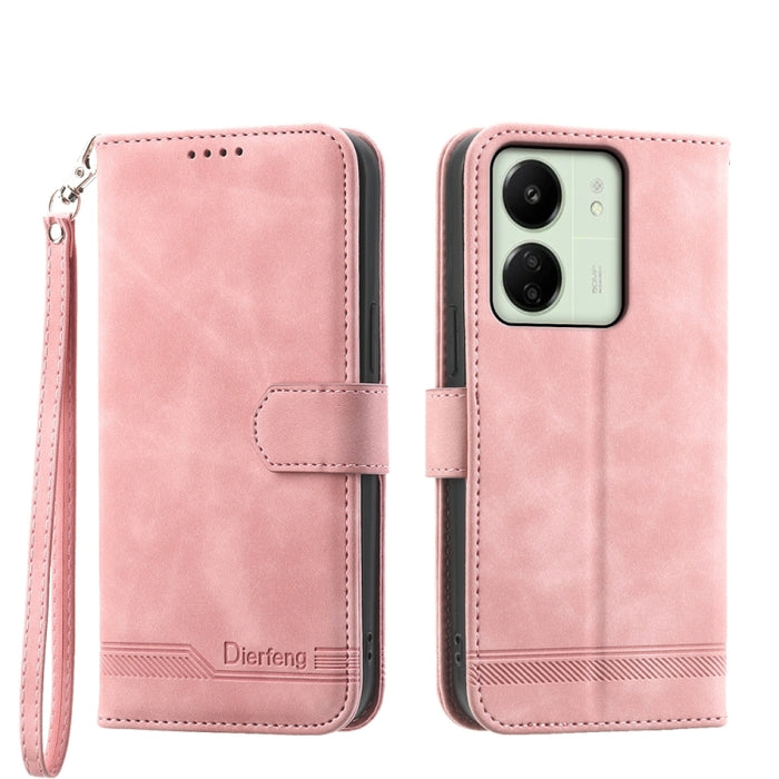 Dierfeng Dream Line TPU + Funda de cuero PU para teléfono, For Xiaomi Redmi A3, For Xiaomi Redmi Note 13 Pro 4G, For Xiaomi Redmi Note13 4G, For Xiaomi 14 Ultra, For Xiaomi 14 Pro, For Xiaomi 14, For Xiaomi Redmi Note 13 5G, For Xiaomi Redmi 13C       ...