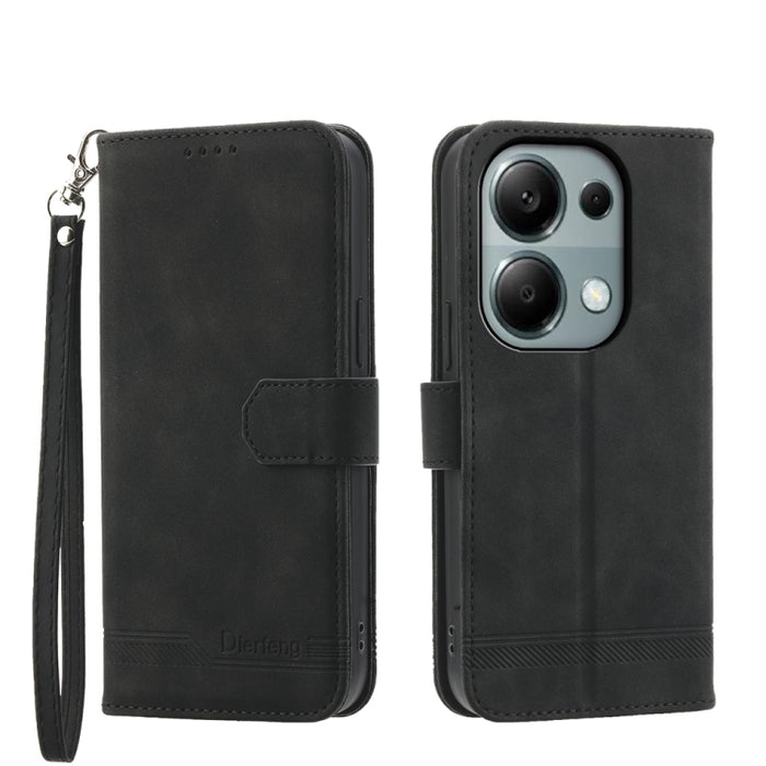 Dierfeng Dream Line TPU + Funda de cuero PU para teléfono, For Xiaomi Redmi A3, For Xiaomi Redmi Note 13 Pro 4G, For Xiaomi Redmi Note13 4G, For Xiaomi 14 Ultra, For Xiaomi 14 Pro, For Xiaomi 14, For Xiaomi Redmi Note 13 5G, For Xiaomi Redmi 13C       ...