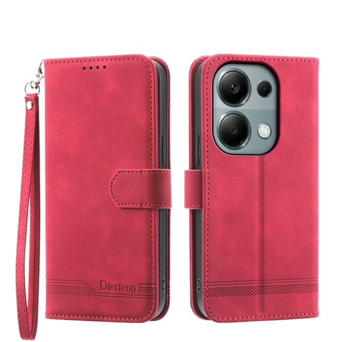 Dierfeng Dream Line TPU + Funda de cuero PU para teléfono, For Xiaomi Redmi A3, For Xiaomi Redmi Note 13 Pro 4G, For Xiaomi Redmi Note13 4G, For Xiaomi 14 Ultra, For Xiaomi 14 Pro, For Xiaomi 14, For Xiaomi Redmi Note 13 5G, For Xiaomi Redmi 13C       ...
