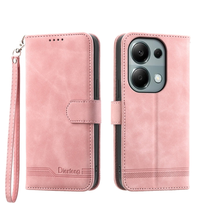 Dierfeng Dream Line TPU + Funda de cuero PU para teléfono, For Xiaomi Redmi A3, For Xiaomi Redmi Note 13 Pro 4G, For Xiaomi Redmi Note13 4G, For Xiaomi 14 Ultra, For Xiaomi 14 Pro, For Xiaomi 14, For Xiaomi Redmi Note 13 5G, For Xiaomi Redmi 13C       ...