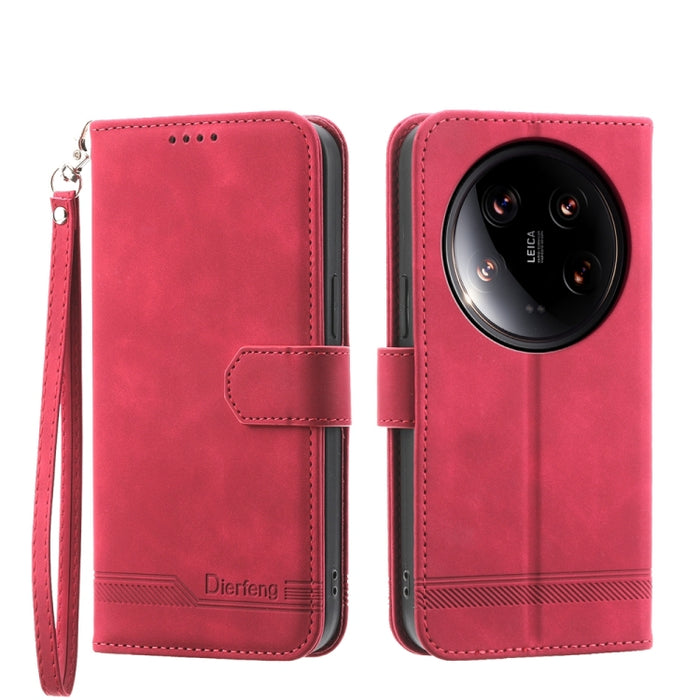 Dierfeng Dream Line TPU + Funda de cuero PU para teléfono, For Xiaomi Redmi A3, For Xiaomi Redmi Note 13 Pro 4G, For Xiaomi Redmi Note13 4G, For Xiaomi 14 Ultra, For Xiaomi 14 Pro, For Xiaomi 14, For Xiaomi Redmi Note 13 5G, For Xiaomi Redmi 13C       ...
