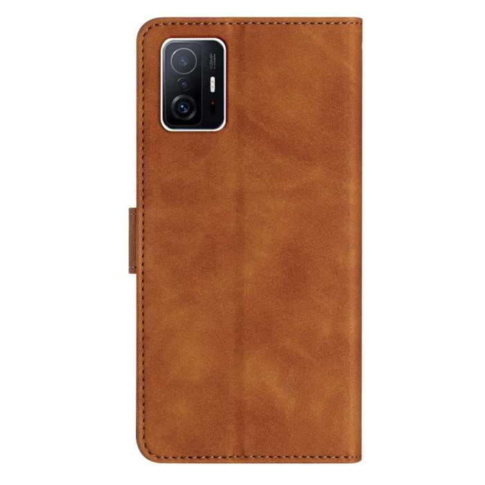 Estuche para teléfono de cuero con relieve de siete mariposas, For Xiaomi 11T / 11T Pro, For Xiaomi Redmi 10, For Xiaomi Mi 11 Ultra, For Xiaomi Mi 11 Pro, For Xiaomi Redmi Note 10 5G, For Xiaomi Redmi 9A, For Xiaomi Redmi 9, For Xiaomi Redmi 9C       ...