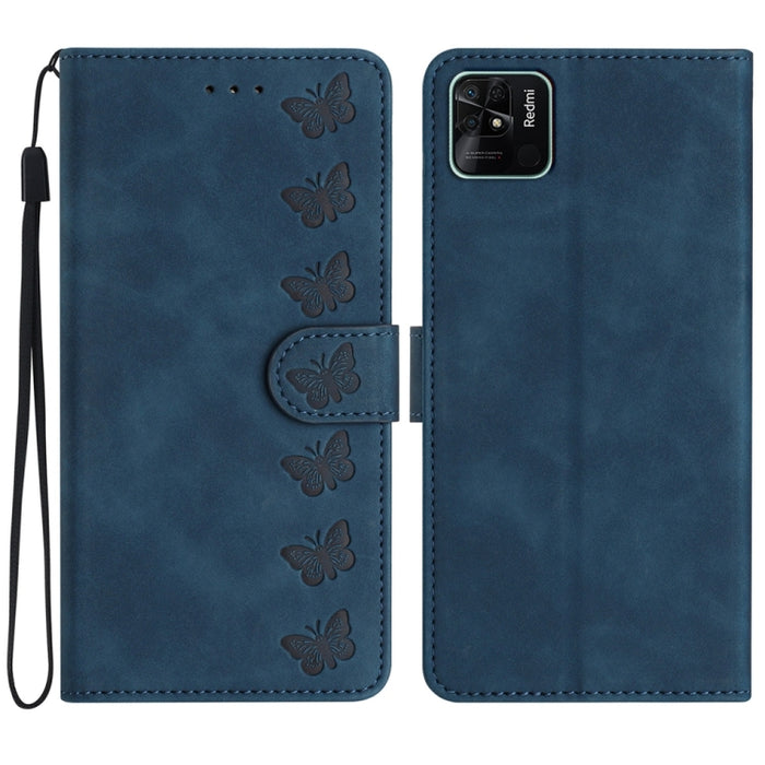 Estuche para teléfono de cuero con relieve de siete mariposas, For Xiaomi Redmi 13C 4G, For Xiaomi 13T, For Xiaomi Mi 11 Lite, For Xiaomi Redmi Note 12 Pro 5G Global, For Xiaomi Redmi Note 12 5G Global, For Xiaomi 13 Pro, For Xiaomi 13                 ...