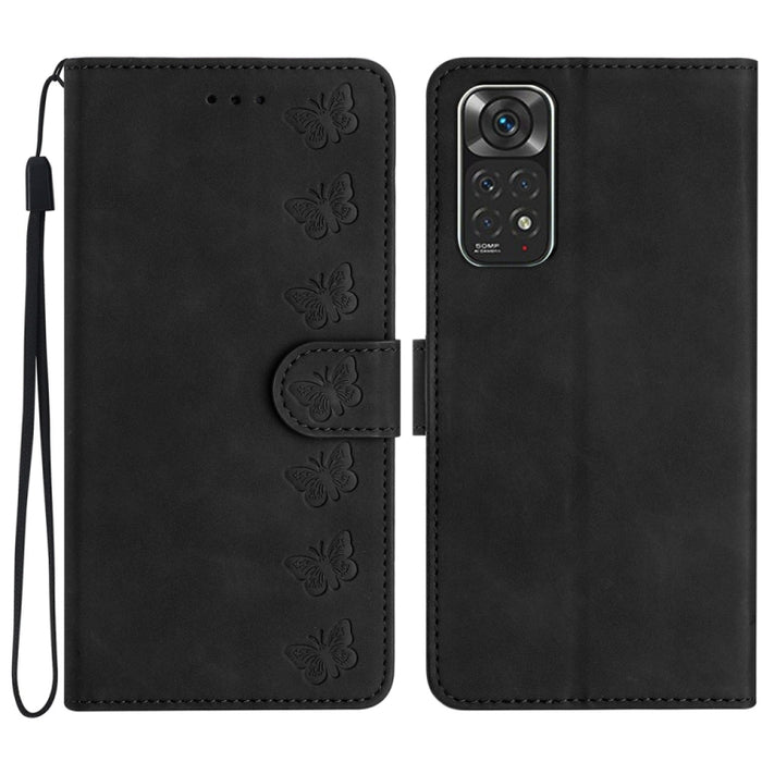 Estuche para teléfono de cuero con relieve de siete mariposas, For Xiaomi Redmi 13C 4G, For Xiaomi 13T, For Xiaomi Mi 11 Lite, For Xiaomi Redmi Note 12 Pro 5G Global, For Xiaomi Redmi Note 12 5G Global, For Xiaomi 13 Pro, For Xiaomi 13                 ...