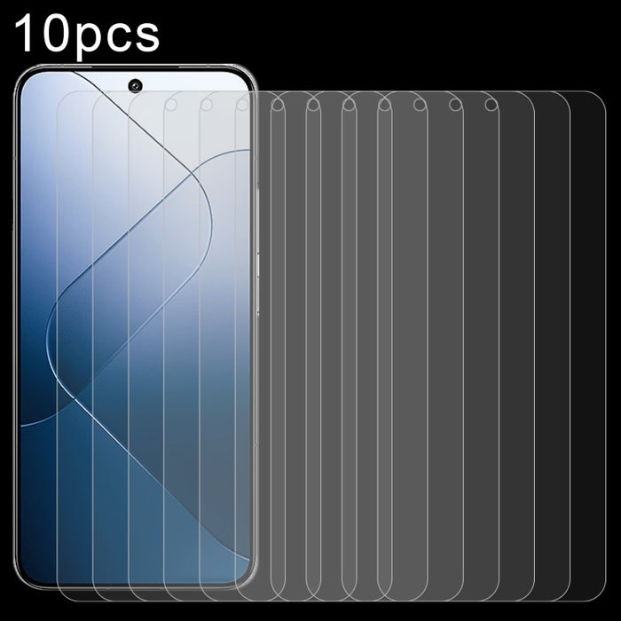 10pcs 0.26mm 9H 2.5D Película de vidrio templado, For Redmi Note 15 Special 5G, For Redmi 15a 5G, For Xiaomi 17T 5G, For Redmi A7 Pro 4G, For Xiaomi Poco X8 Pro Max 5G, For Xiaomi Poco X8 Pro 5G, For Redmi Turbo 5 Max 5G, For Redmi Turbo 5 5G          ...