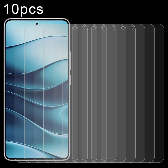 10pcs 0.26mm 9H 2.5D Película de vidrio templado, For Redmi Note 15 Special 5G, For Redmi 15a 5G, For Xiaomi 17T 5G, For Redmi A7 Pro 4G, For Xiaomi Poco X8 Pro Max 5G, For Xiaomi Poco X8 Pro 5G, For Redmi Turbo 5 Max 5G, For Redmi Turbo 5 5G          ...
