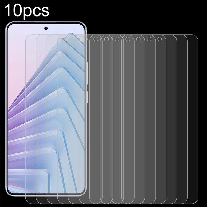 10pcs 0.26mm 9H 2.5D Película de vidrio templado, For Redmi Note 15 Special 5G, For Redmi 15a 5G, For Xiaomi 17T 5G, For Redmi A7 Pro 4G, For Xiaomi Poco X8 Pro Max 5G, For Xiaomi Poco X8 Pro 5G, For Redmi Turbo 5 Max 5G, For Redmi Turbo 5 5G          ...