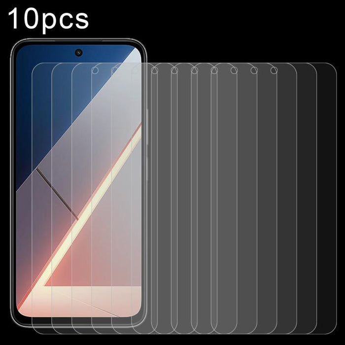 10pcs 0.26mm 9H 2.5D Película de vidrio templado, For Redmi Note 15 Special 5G, For Redmi 15a 5G, For Xiaomi 17T 5G, For Redmi A7 Pro 4G, For Xiaomi Poco X8 Pro Max 5G, For Xiaomi Poco X8 Pro 5G, For Redmi Turbo 5 Max 5G, For Redmi Turbo 5 5G          ...