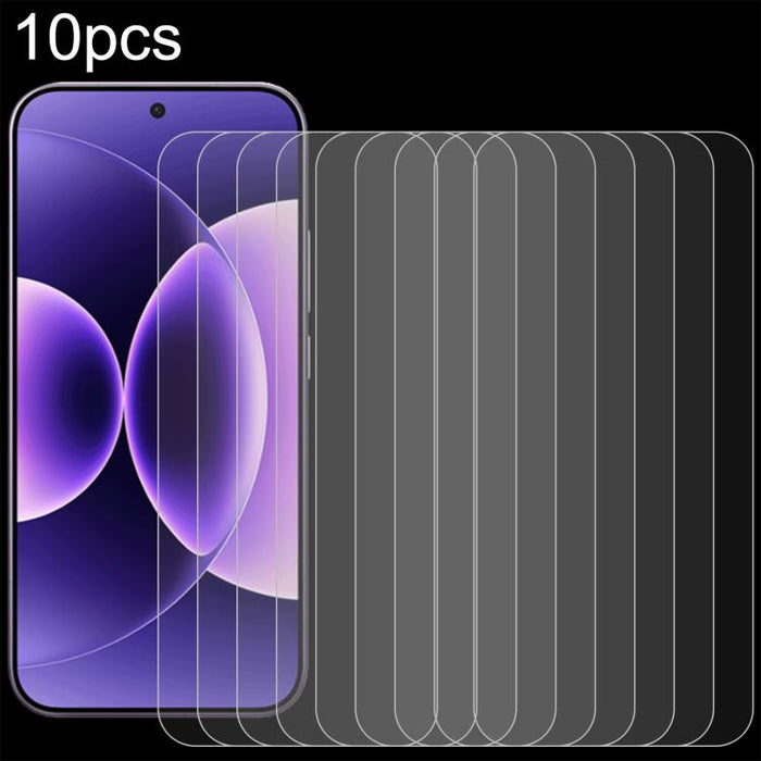 10pcs 0.26mm 9H 2.5D Película de vidrio templado, For Redmi Note 15 Special 5G, For Redmi 15a 5G, For Xiaomi 17T 5G, For Redmi A7 Pro 4G, For Xiaomi Poco X8 Pro Max 5G, For Xiaomi Poco X8 Pro 5G, For Redmi Turbo 5 Max 5G, For Redmi Turbo 5 5G          ...