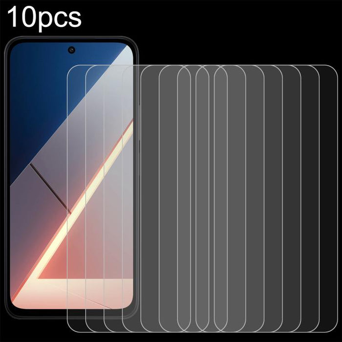 10pcs 0.26mm 9H 2.5D Película de vidrio templado, For Redmi Note 15 Special 5G, For Redmi 15a 5G, For Xiaomi 17T 5G, For Redmi A7 Pro 4G, For Xiaomi Poco X8 Pro Max 5G, For Xiaomi Poco X8 Pro 5G, For Redmi Turbo 5 Max 5G, For Redmi Turbo 5 5G          ...