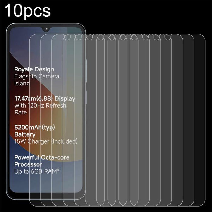 10pcs 0.26mm 9H 2.5D Película de vidrio templado, For Redmi Note 15 Special 5G, For Redmi 15a 5G, For Xiaomi 17T 5G, For Redmi A7 Pro 4G, For Xiaomi Poco X8 Pro Max 5G, For Xiaomi Poco X8 Pro 5G, For Redmi Turbo 5 Max 5G, For Redmi Turbo 5 5G          ...