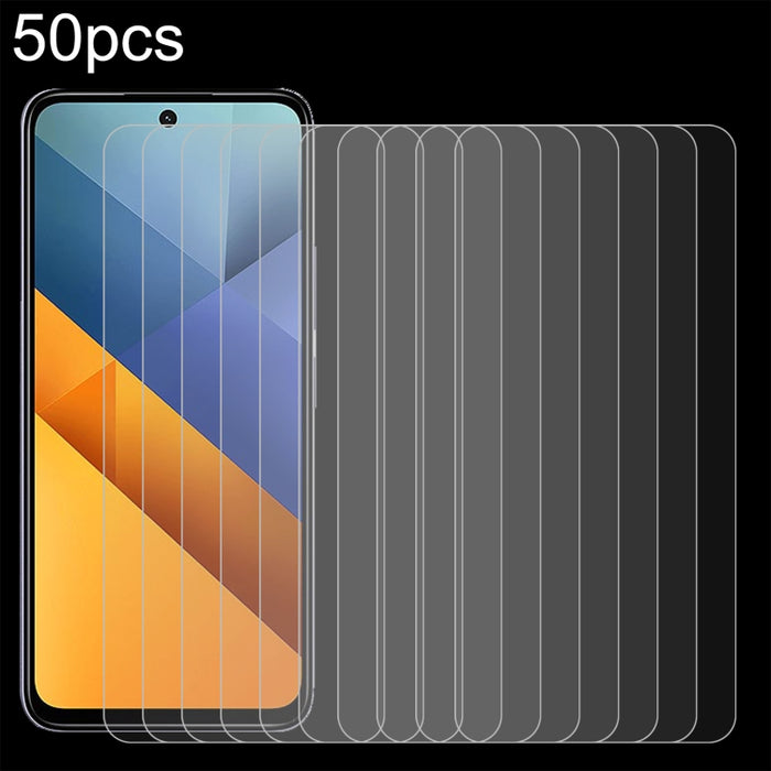 50pcs 0.26mm 9H 2.5D Película de vidrio templado, For Xiaomi 17 Ultra, For Redmi Note 15 4G Global 164mm, For Redmi Note 15 Pro 4G Global 163.2mm, For Xiaomi Poco F8 Pro, For Redmi K90 Pro Max / Champion Edition, For Redmi K90, For Xiaomi 17 Pro Max   ...