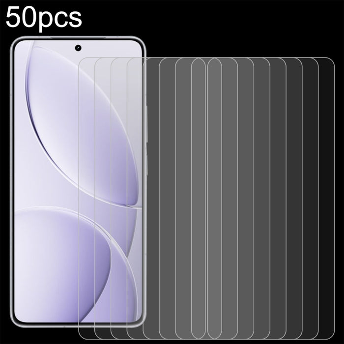 50pcs 0.26mm 9H 2.5D Película de vidrio templado, For Xiaomi 17 Ultra, For Redmi Note 15 4G Global 164mm, For Redmi Note 15 Pro 4G Global 163.2mm, For Xiaomi Poco F8 Pro, For Redmi K90 Pro Max / Champion Edition, For Redmi K90, For Xiaomi 17 Pro Max   ...