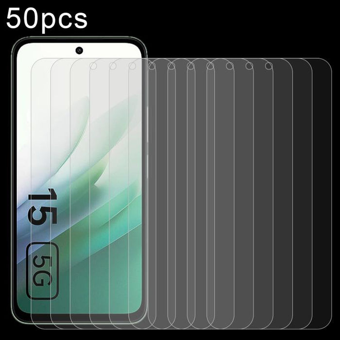 50pcs 0.26mm 9H 2.5D Película de vidrio templado, For Xiaomi 17 Ultra, For Redmi Note 15 4G Global 164mm, For Redmi Note 15 Pro 4G Global 163.2mm, For Xiaomi Poco F8 Pro, For Redmi K90 Pro Max / Champion Edition, For Redmi K90, For Xiaomi 17 Pro Max   ...