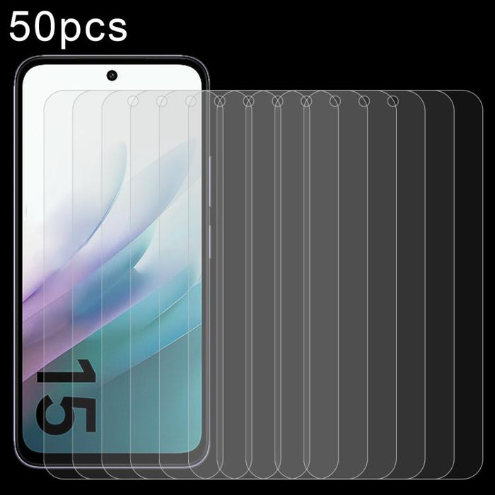 50pcs 0.26mm 9H 2.5D Película de vidrio templado, For Xiaomi 17 Ultra, For Redmi Note 15 4G Global 164mm, For Redmi Note 15 Pro 4G Global 163.2mm, For Xiaomi Poco F8 Pro, For Redmi K90 Pro Max / Champion Edition, For Redmi K90, For Xiaomi 17 Pro Max   ...