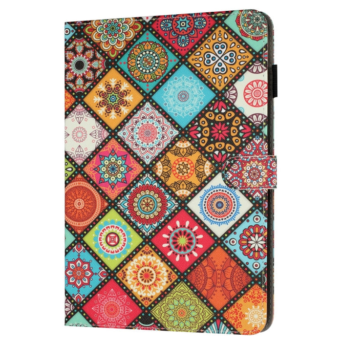 Funda para tableta inteligente de cuero pintado