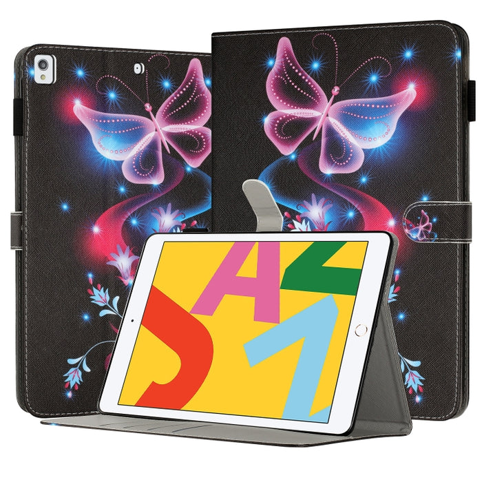 Funda para tableta inteligente de cuero pintado