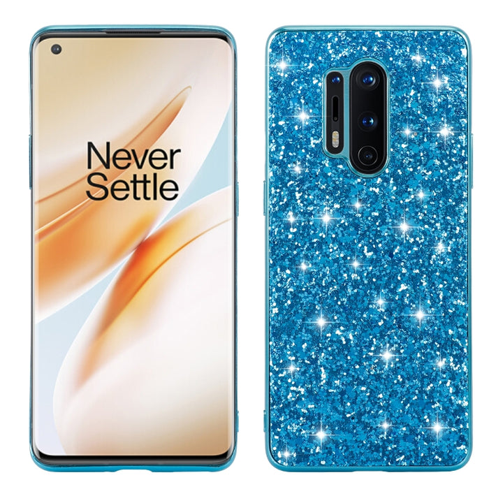 Estuche protector de TPU a prueba de golpes con polvo de brillo, For Xiaomi Redmi 8A / 8A Pro, For Xiaomi Redmi K30, For Xiaomi Redmi Note 9 Pro, For OnePlus 8 Pro, For OnePlus 8