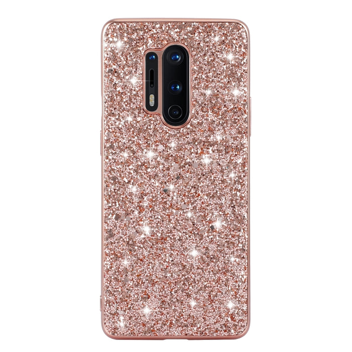 Estuche protector de TPU a prueba de golpes con polvo de brillo, For Xiaomi Redmi 8A / 8A Pro, For Xiaomi Redmi K30, For Xiaomi Redmi Note 9 Pro, For OnePlus 8 Pro, For OnePlus 8