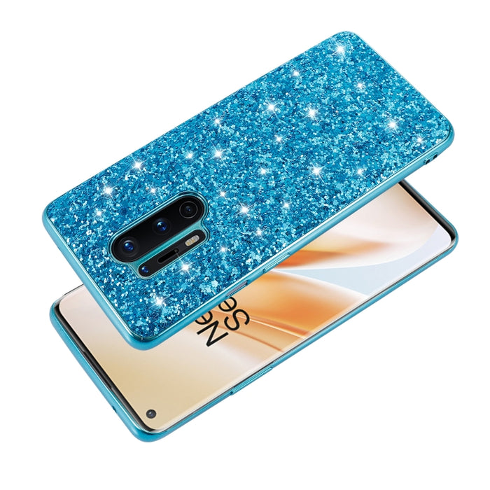 Estuche protector de TPU a prueba de golpes con polvo de brillo, For Xiaomi Redmi 8A / 8A Pro, For Xiaomi Redmi K30, For Xiaomi Redmi Note 9 Pro, For OnePlus 8 Pro, For OnePlus 8