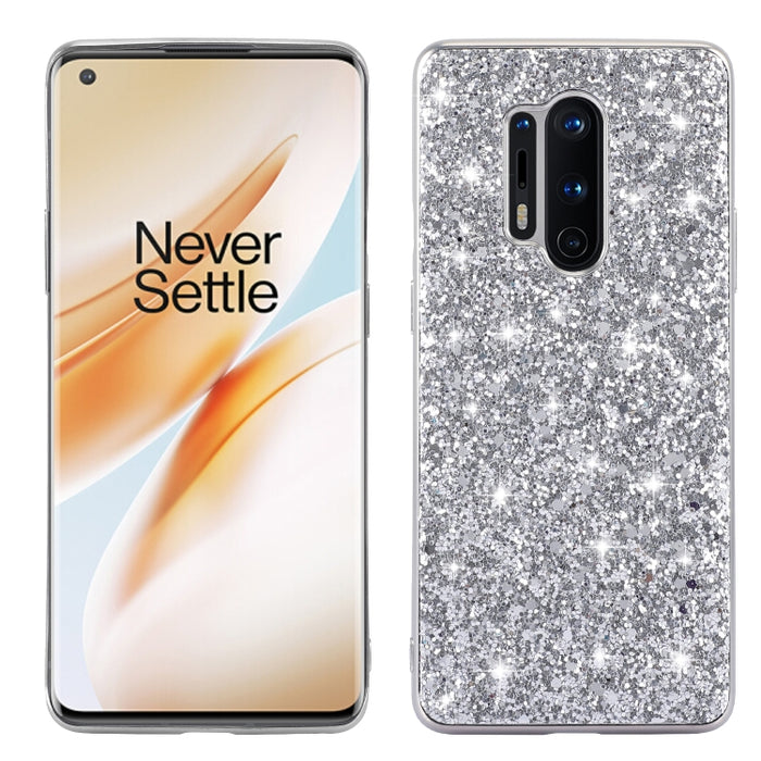 Estuche protector de TPU a prueba de golpes con polvo de brillo, For Xiaomi Redmi 8A / 8A Pro, For Xiaomi Redmi K30, For Xiaomi Redmi Note 9 Pro, For OnePlus 8 Pro, For OnePlus 8