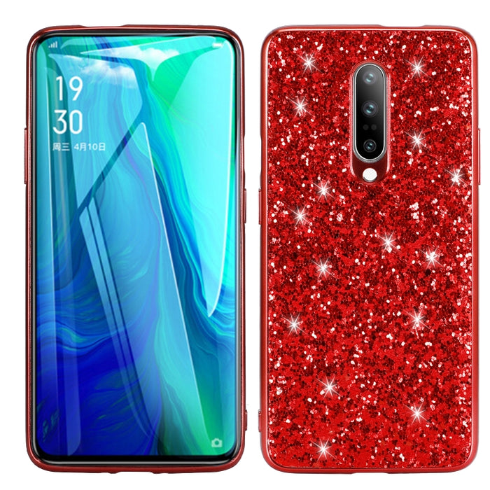 Estuche protector de TPU a prueba de golpes con polvo de brillo, For Xiaomi Redmi 8A / 8A Pro, For Xiaomi Redmi K30, For Xiaomi Redmi Note 9 Pro, For OnePlus 8 Pro, For OnePlus 8