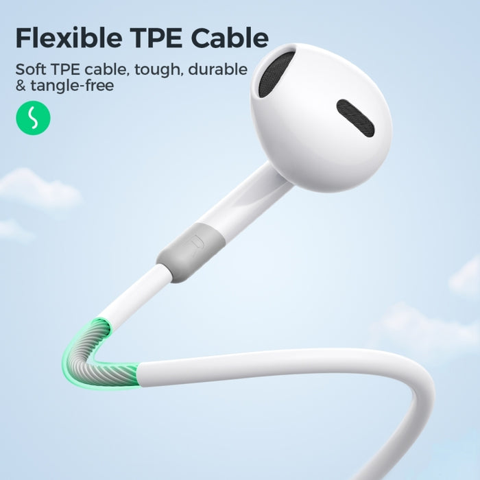 JOYROOM JR-EW01 Auricular con cable medio intrauditivo de 3,5 mm, longitud: 1,2 m